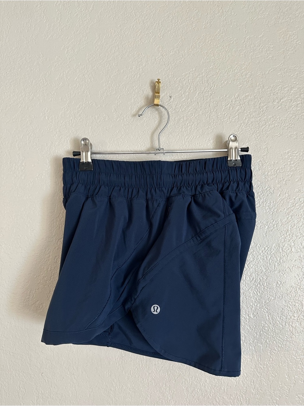 lululemon athletica Navy Athletic Running Shorts